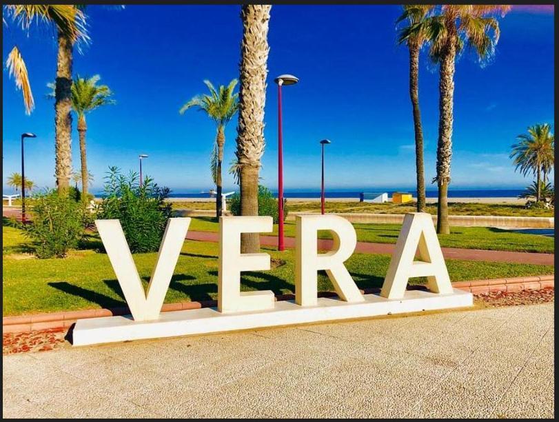 Apartamento Primera Linea De Playa Las Marinas Vera Buitenkant foto